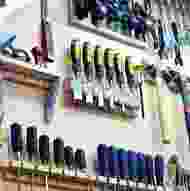 Настенные системы хранения инструментов: способы и идеи