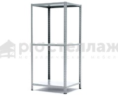 Стеллаж металлический Pro Стеллаж LNK - 2000KDх700х500 на 3 полки с нагрузкой до 100 кг на полку
