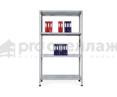 Стеллаж металлический MS 160KD/70x30/4 с нагрузкой до 100 кг на полку