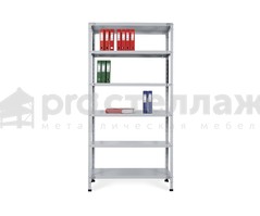 Стеллаж металлический Pro Стеллаж LN ВШГ - 2200х1000х500 на 6 полок с нагрузкой до 100кг на полку