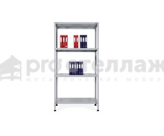 Стеллаж металлический Pro Стеллаж LN ВШГ - 1800х700х400 на 4 полки с нагрузкой до 100 кг на полку